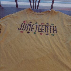 Yellow long sleeve shirt
